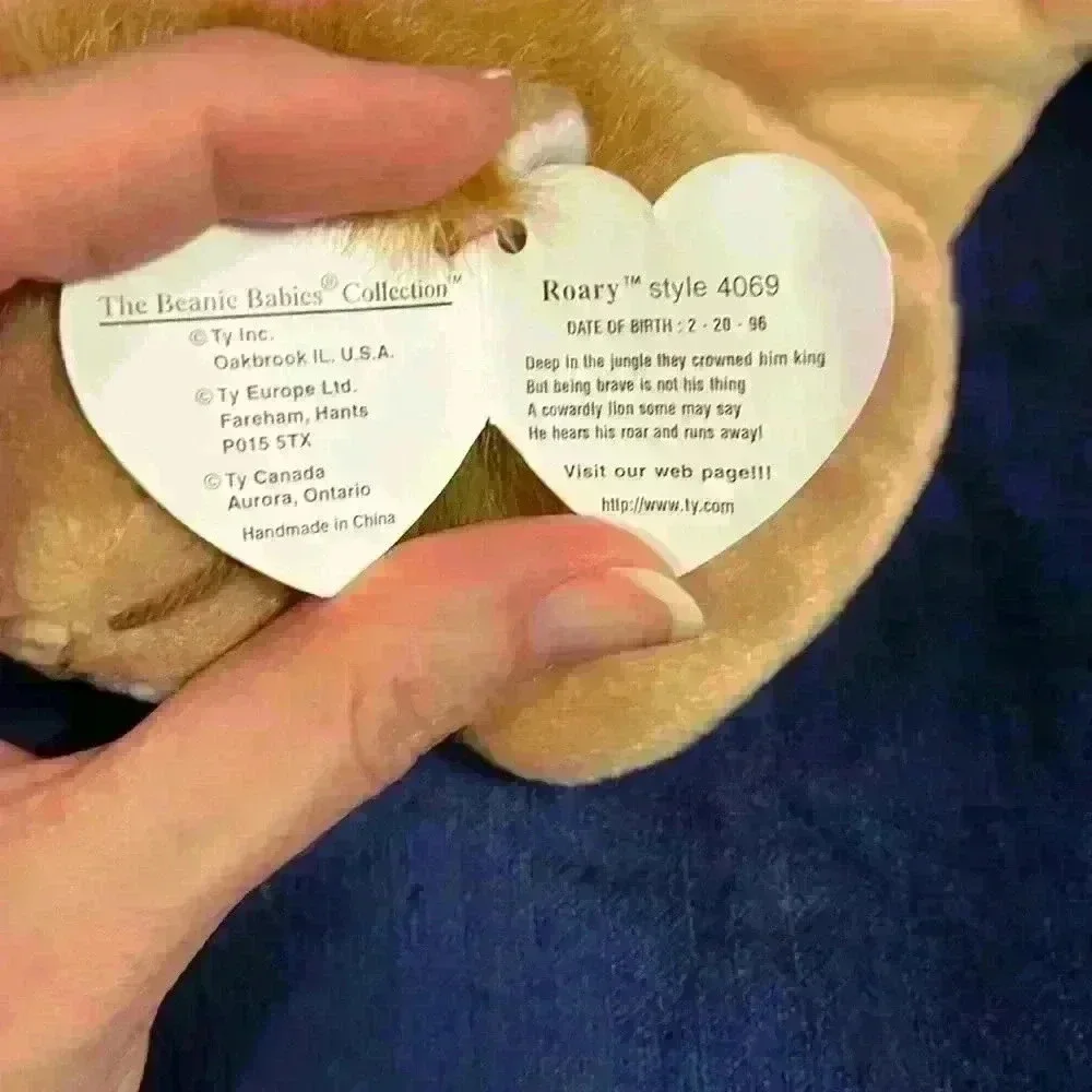1996 Roary Ty Beanie Baby